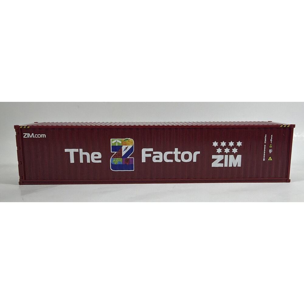 Atlas O Scale ZIM (Z Factor) Train Intermodal Container - Picture 5 of 11